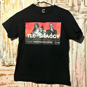 Gildan Black TLC Shaggy Concert Tee